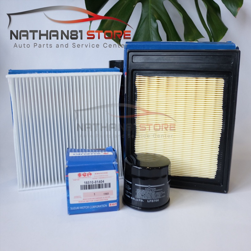 Combo 3 lọc Suzuki XL7(2019-2025), Suzuki Ertiga(2017-2025) thay thế thường xuyên.