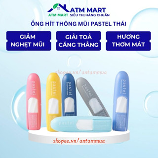Ống Hít Thông Mũi Pastel Thái Lan Giảm Ngẹt Mũi, Viêm Mũi Dị Ứng - ATM Mart - Siêu Thị Hàng Chuẩn