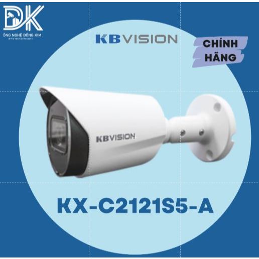 Camera 4in1 2MP KBVISION KX-C2121SA, Camera 4 in 1 (CVI, TVI,AHD,Analog), hồng ngoại: 30m