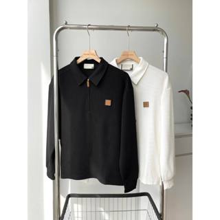 ÁO SWEATER CỔ ZIP TRƠN- CHUOTCONG SW1501