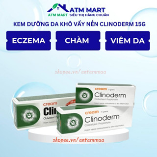 Kem Dưỡng Ẩm Clinoderm Thái Lan Hỗ Trợ Chăm Sóc Vùng Da Khô Ráp (Tuýp 15g)