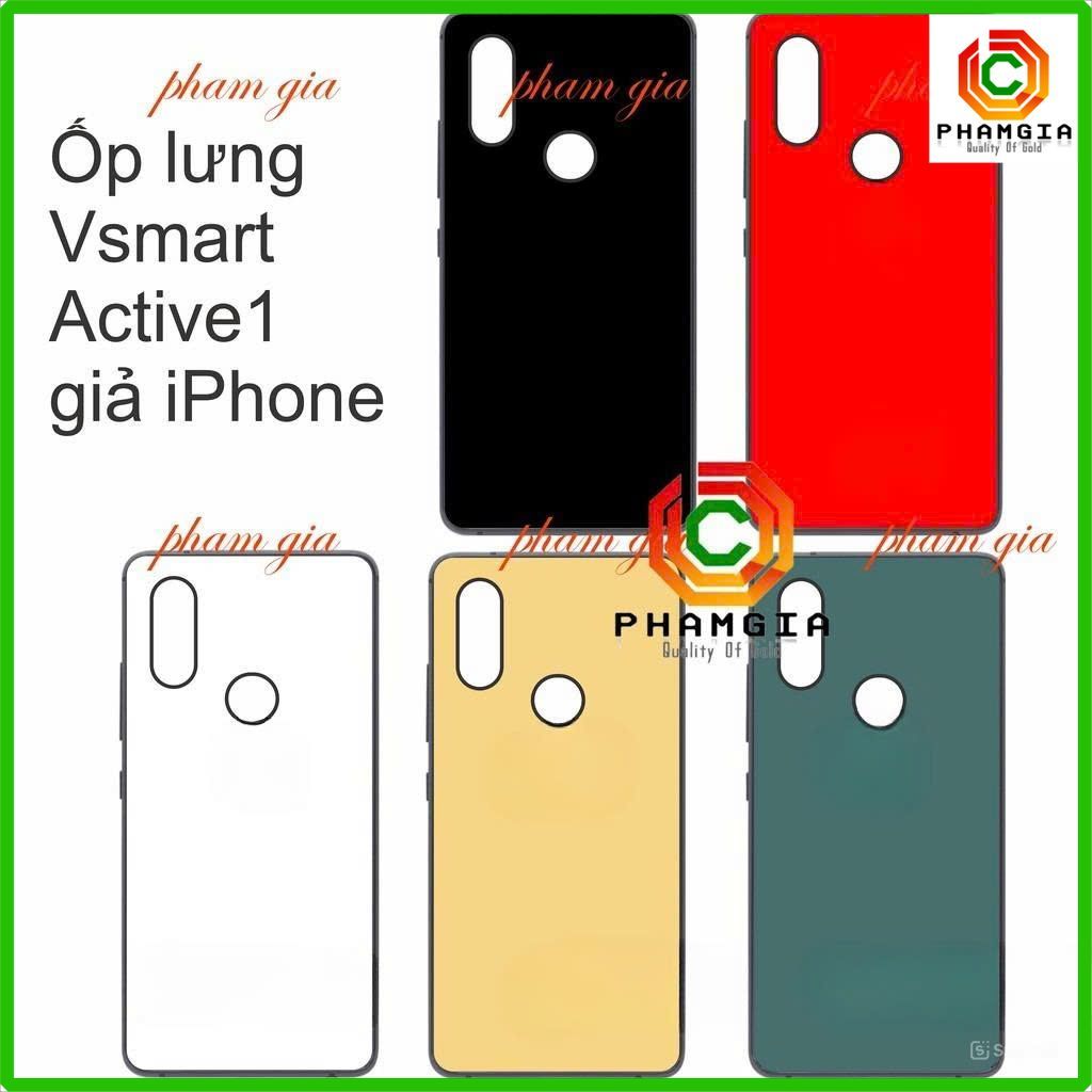 Ốp lưng Vsmart active 1 dẻo giả Iphone dẻo siêu bền siêu đẹp