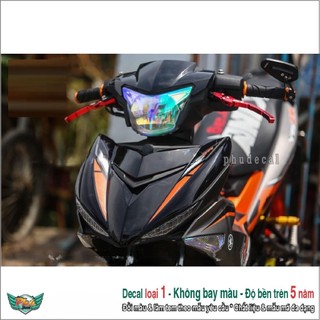 Tem rời Exciter 150 Xám cam (A)