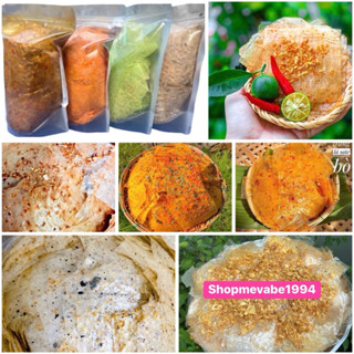 BÁNH TRÁNG TÂY NINH ĐỦ VỊ(XÈKI, TỎI ỚT, PHÔ MAI, CUỘN TÔM..) BẾP MẸ TÔM NGON