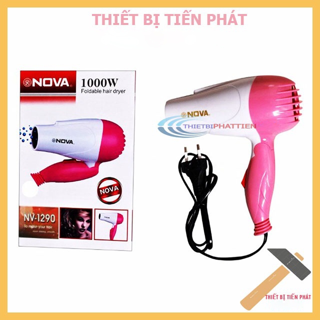 [giá sốc] Máy Sấy Tóc Gấp Gọn Mini NOVA (Du Lịch)