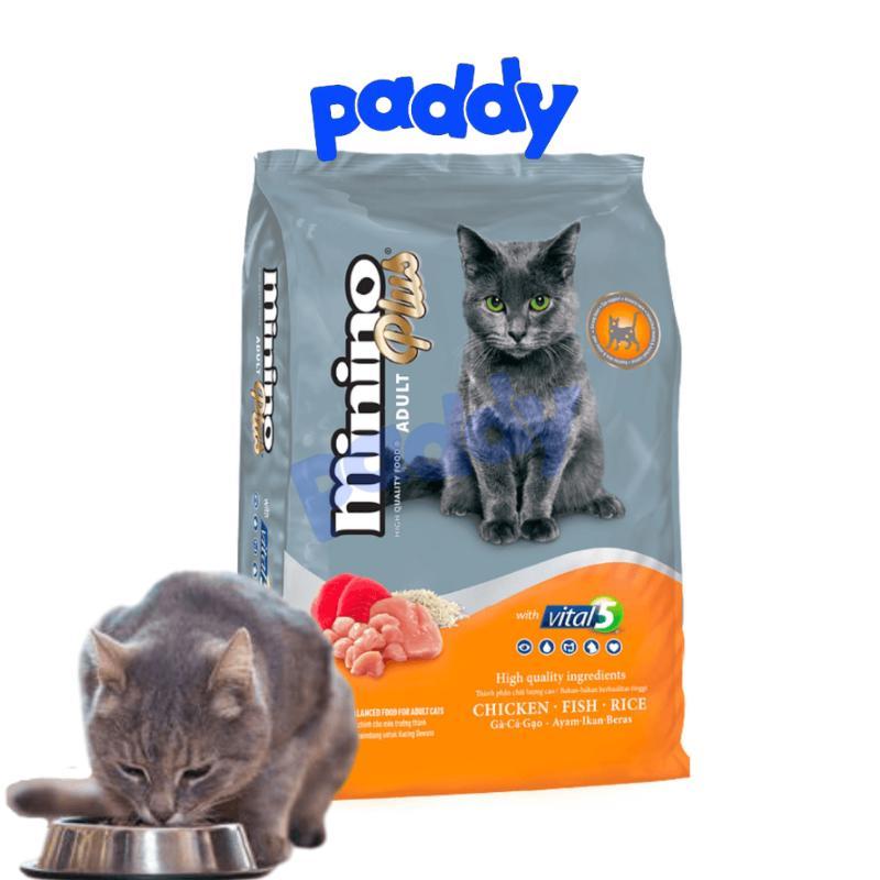 [1.5kg] Hạt Cho Mèo Con & Mèo Lớn Minino Plus