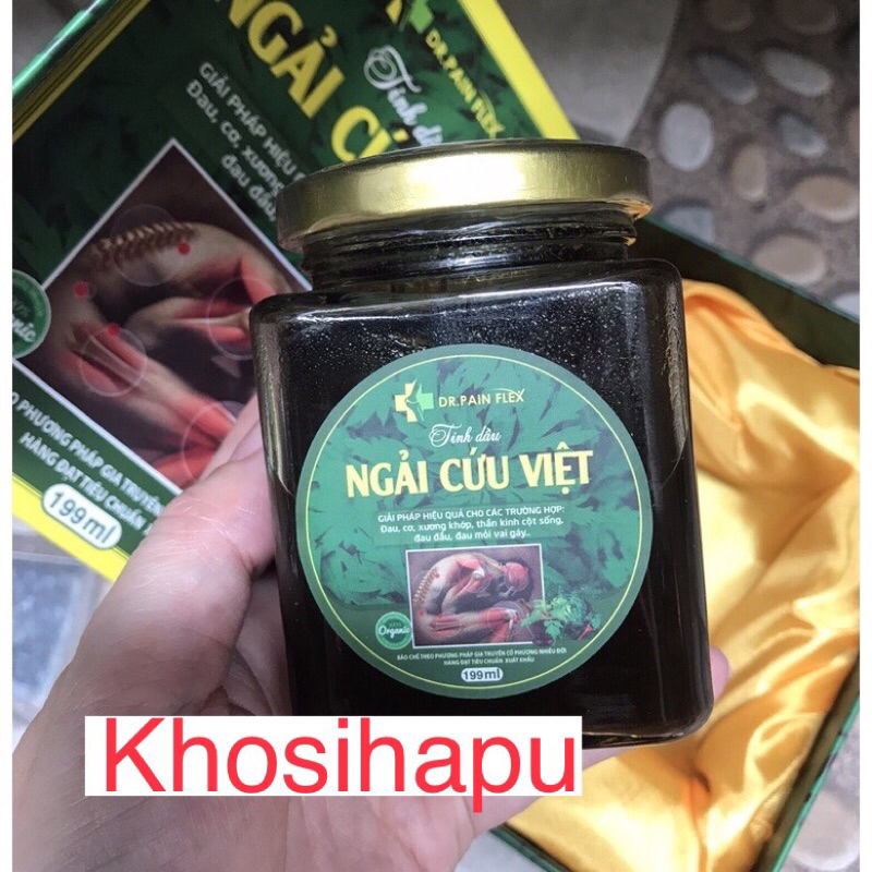 Tinh dầu Ngải cứu Việt xoa bóp giảm đau xương, cơ, khớp… hiệu quả chính hãng 199ml