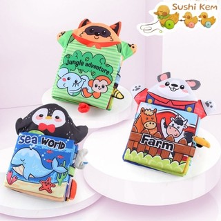 Sách vải kèm rối tay cho bé