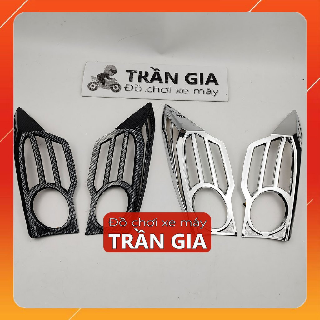 Ốp viền đèn pha xe AB năm 2016-2017-2018-2019 airblade viền đèn trước air blade-phụ kiện trang trí