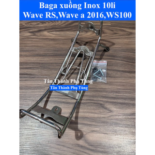  Baga xuồng Inox 10li Wave RS Wave a 2016 WS100 loại dày kèm ốc và cao su   Inox 201  