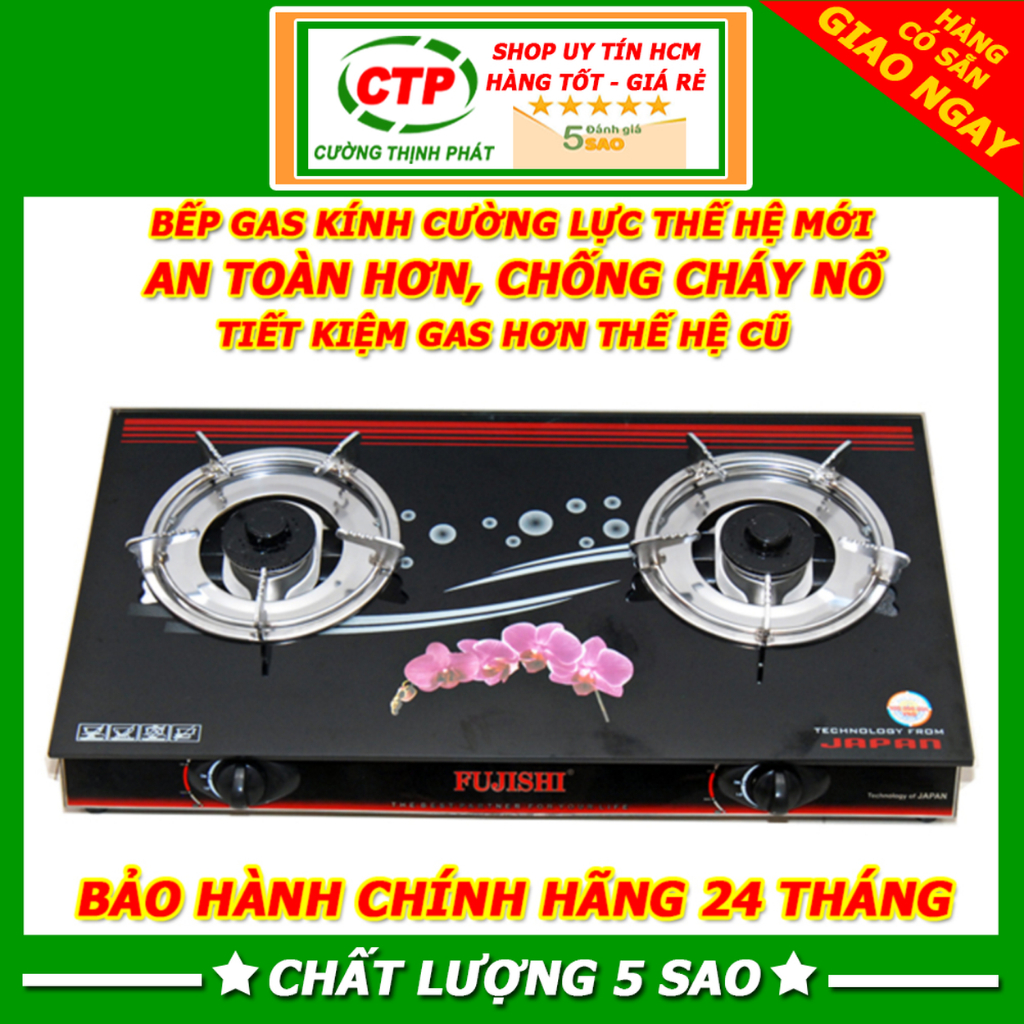 Bếp Gas Đôi Fujishi FR-N77