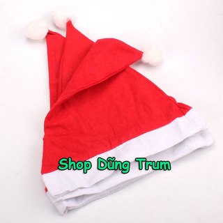 Mũ Noel Vải Nỉ Mỏng