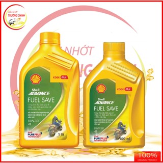 Nhớt Shell Advance Fuel Save 10W30 tiết kiệm nhiên liệu dành cho xe số, tay côn