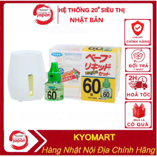 Máy đuổi muỗi Nhật Bản, cục đổi nguồn, tinh dầu đuổi muỗi Nhật Bản