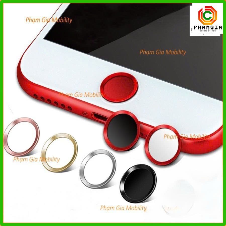 [RẺ VÔ ĐỊCH] Miếng Dán Trang Trí Đổi Màu Nút Home Dành Cho IPhone [Phạm Gia]