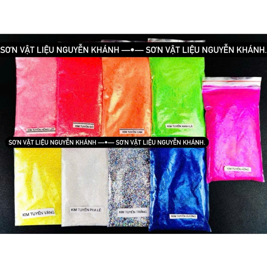 Bột màu cato (kim tuyến) 10g