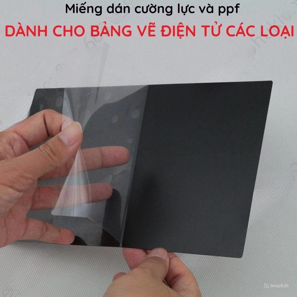 Miếng dán cường lực Nano dẻo và PPF cho Bảng vẽ điện tử CÁC LOẠI (Gaomon, Wacom, XP-pen, Vinsa, Club