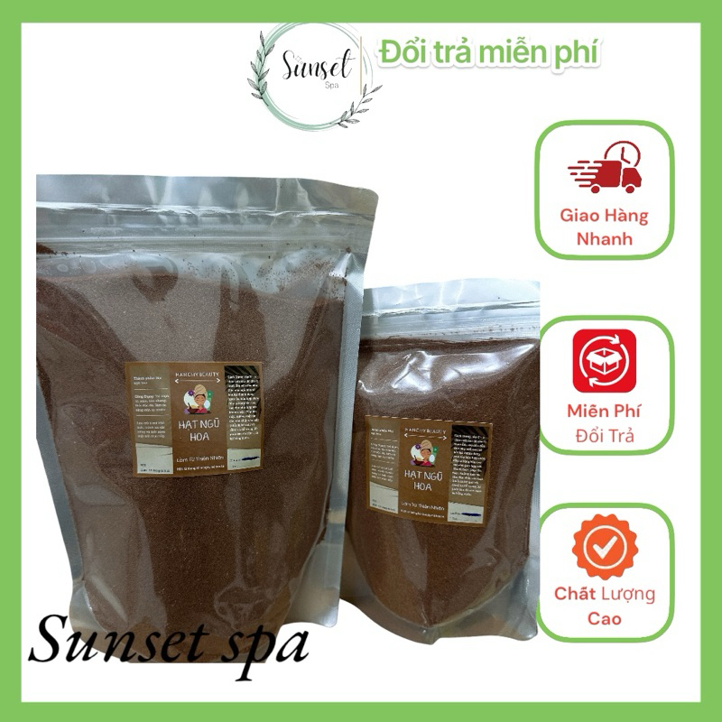 400g mặt nạ ngũ hoa hạt to , hạt nhỏ , Hạt ngũ hoa nhỏ (hạt bình lịch, hạt nhũ hoa, hạt ngũ hoa, hạt