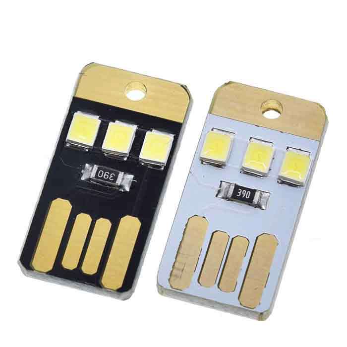 Đèn 3 led usb mini bỏ túi siêu sáng