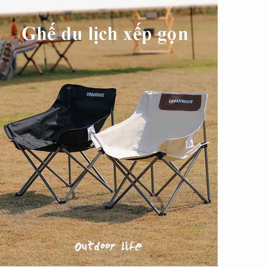 Ghế câu gấp gọn - ghế xếp gọn đi du lịch, cắm trại,  dã ngoại ngoài trời - ghế gấp gọn ngồi câu cá