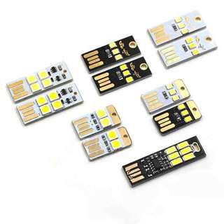 Đèn Led usb mini bỏ túi cảm ứng siêu nhỏ (Nhiều Mẫu)