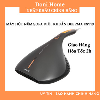 Máy hút bụi đệm giường Deerma EX919 450W Lực hút mạnh 1300kPa|BH 6 tháng