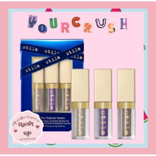   SALE HOT  SET 3 CÂY NHŨ MẮT STILLA THE HIGHTEST REALM LIQUID EYESHADOW 