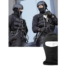 Khăn trùm đầu KYT màu đen-Khăn ninja vải thun co giản tốt dùng để đội mũ bảo hiểm đi chơi,đi phượt