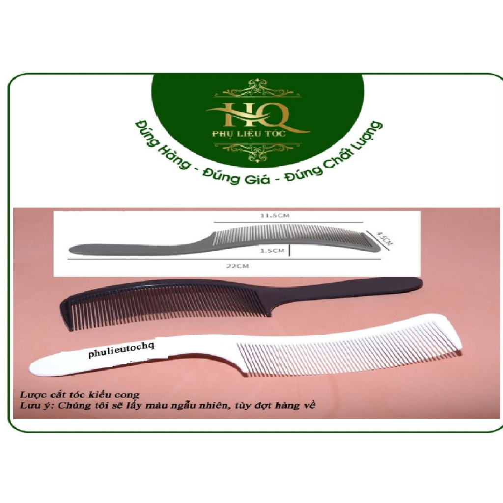 Lược cong cắt tóc, lược đẩy tông đơ