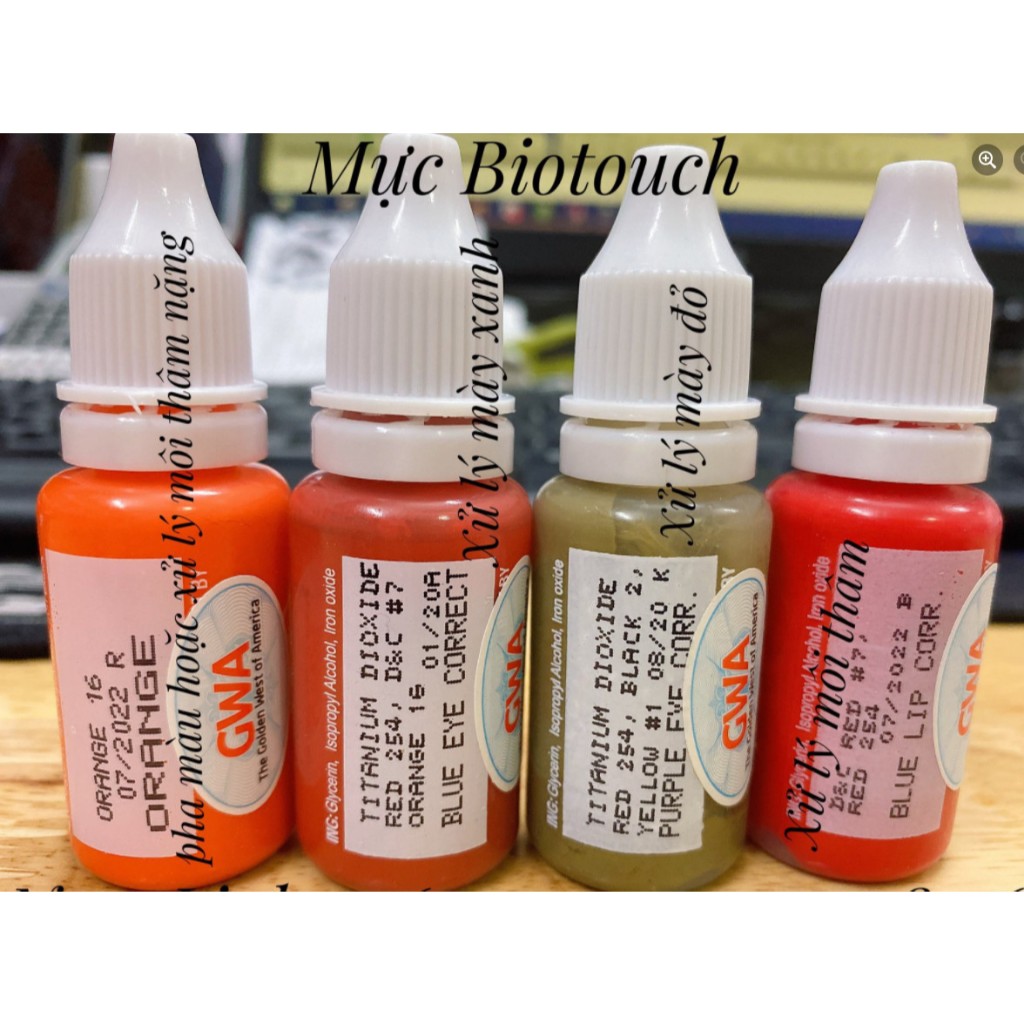 Mực Biotouch cam kết chính hãng