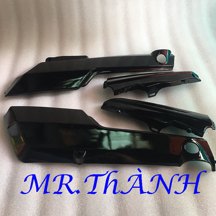 Bộ Cốp Lớn & Nhỏ Xe Honda Win 100 ( Màu Đen ) Hangf Cao Cấp