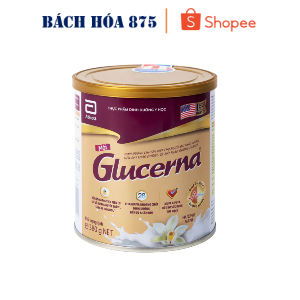 Sữa Bột Glucerna cho người tiểu đường Abbott 400g/800g - BÁCH HÓA 875