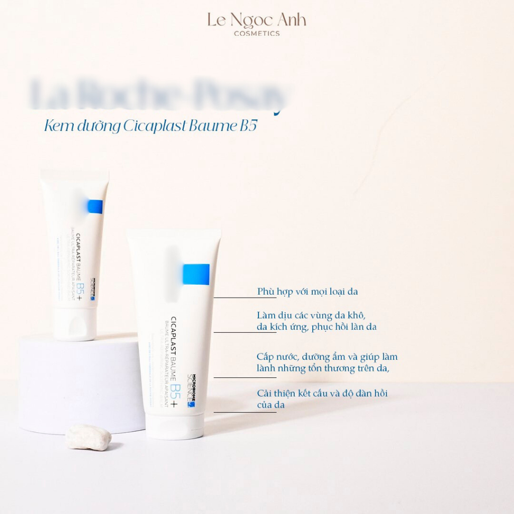 Kem Dưỡng phục hồi da Cicaplast Baume B5 LA ROCHE POSAY
