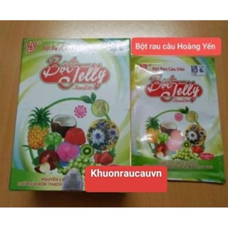 Combo 6 - 12 gói Bột rau câu dẻo jelly Hoàng Yến- Hải Phòng