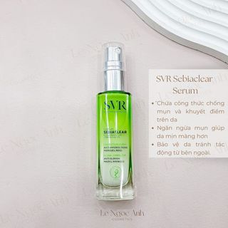 [Chính hãng] Serum Giảm Mụn, Mờ Thâm SVR Sebiaclear 30ml