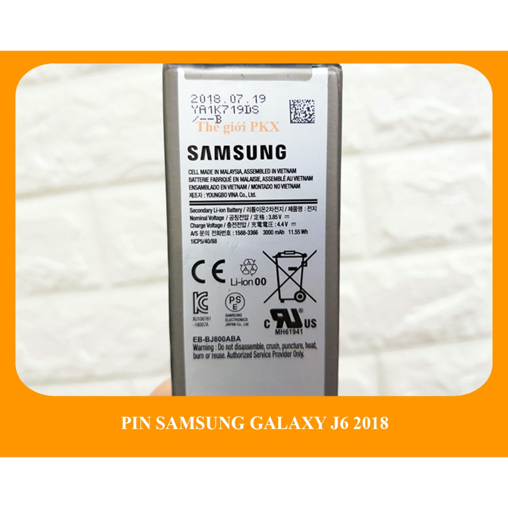Pin Galaxy J6 Plus J6+ | Galaxy J6 2018 nhập khẩu