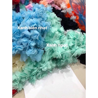 hoa dây chifon(dây 13bông)25k/1dây
