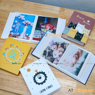  Combo 100 ảnh 13x18 + Album ảnh bìa họa tiết - Giấy ảnh Chính hãng Nhật Bản - In Laze siêu sắc nét 