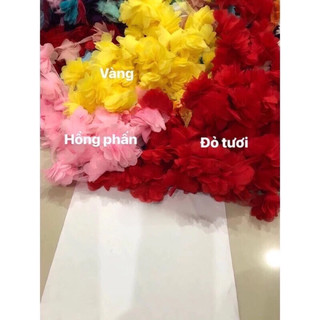 hoa dây chifon(dây 13bông)25k/1dây