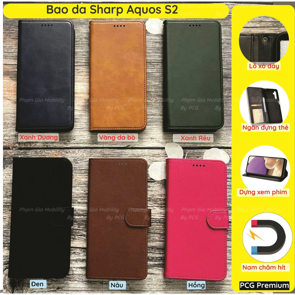 Bao da Sharp Aquos S2 cao cấp
