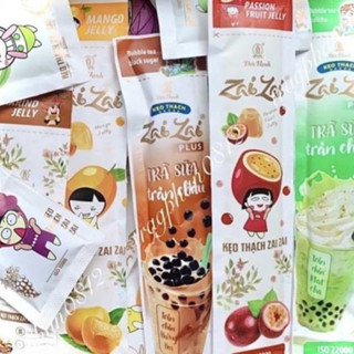Kẹo thạch Zai zai Đức Hạnh (lẻ 1 gói dùng thử, vị ngẫu nhiên), đồ ăn vặt