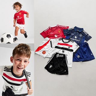 Bộ Quần Áo Bóng Đá Trẻ Em Manchester United Các Mùa, vải Thái mịn mát, thoải mái cho bé - BOMBSHOP  [BBY20/BBY21/23/24]