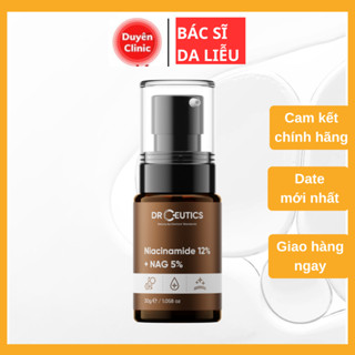 Serum B3 12% Dr Ceutics (30ml) tinh chất mờ thâm, giảm viêm, giảm mụn - niacinamide 12% + NAG 5%