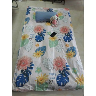 Áo Bọc Nệm Ga Nệm Topper 2 mặt (có kéo khóa đủ size)
