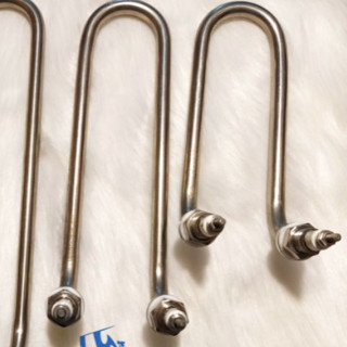 Thanh nhiệt nồi phở , nồi xôi , đun nước 1k-2k-3k-4k , điện áp 220v chân quỳ , inox 304