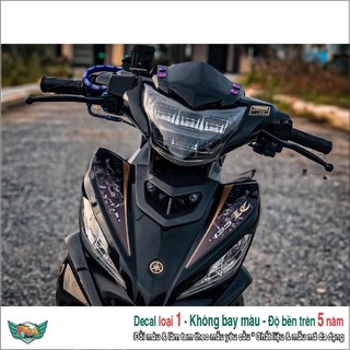 Tem rời Exciter 135 Lc đen indo (A)