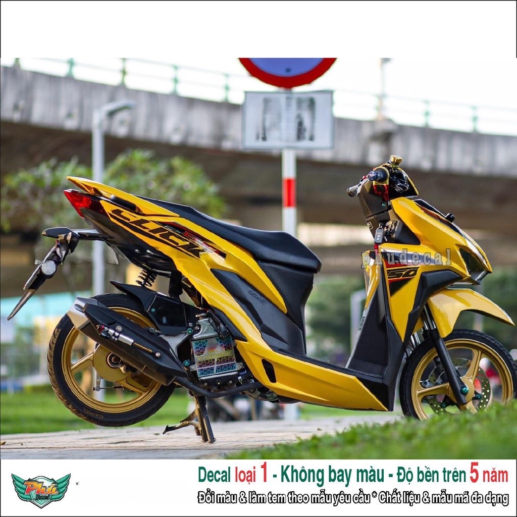 Tem rời Vario Click vàng đen (2)