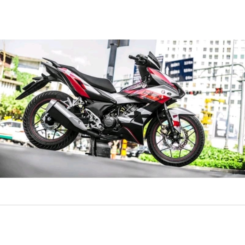 tem rời winner x bạc phối đỏ đen hp4 - decal ruby