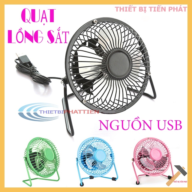 Quạt Lồng Sắt Cực Mát Loại Lớn (Cổng USB)