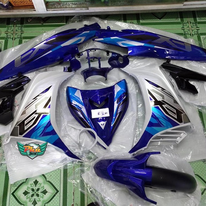 Tem rời EX 135 xanh gp trắng EX 2 -1